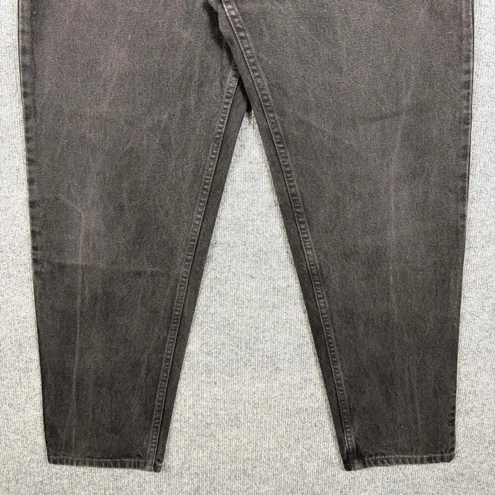 Vintage Levis 550 Men Jeans 38x30(36x30) Black Relaxed Fit Tapered Leg Denim USA